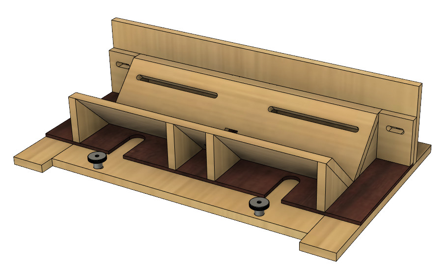 How To Make A Combined Spline And Box Joint Jig For The Router